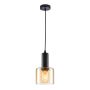 Függőlámpa SANTIA PND-65342-1-BK+AMB 1x40W/E27 IP20 a Italux-tól