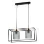 Függőlámpa SINELLA PND-23231-2-BK+SG 2x40W/E27 IP20 a Italux-tól