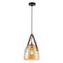 Függőlámpa Solta PND-24342-1-BK-AMB 1x40W/E27 IP20 a Italux-tól