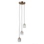 Függőlámpa Torno PND-40813-3R-HBR 40W 3x40W/E14 a Italux-tól