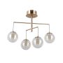Plafonlámpa Velada PND-34381-4-HBR 3000K 20W 4x20W/LED 1810lm a Italux-tól