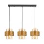 Függőlámpa Vinoti PND-22132-3S-GD-AMB 40W 3x40W/E27 a Italux-tól