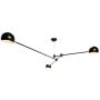 Plafonlámpa ASTRONOMY ST-5335B-3 BLACK 3x60W/E14 IP20 a Step Into Design-tól
