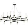 Csillár CANDELA DN1505-15 black 30x10W/G9 IP20 a Step Into Design-tól