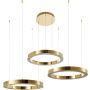 Függőlámpa CIRCLE 3in1 DN924-60+60+60 gold 3000K 3x80W/LED 9000lm IP20 a Step Into Design-tól