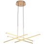 Függőlámpa CRISS CROSS ST-MD240406-4 gold 3000K 4x48W/LED 2880lm IP20 a Step Into Design-tól