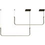 Függőlámpa MINIMA MP0095-2 3000K 2x20W/LED 1500 lm x 2 IP20 a Step Into Design-tól