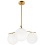 Plafonlámpa VENUS ST-5026-3 BRASS 3x60W/E27 IP20 a Step Into Design-tól