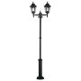Utcai lámpa PARISH PR8-BLACK 2x60W/E27 IP44 a Elstead Lighting-tól