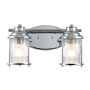 Fali lámpa ASHLAND BAY QN-ASHLANDBAY2-PC-BATH 2x60W/E27 IP44 a Quintiesse-tól