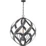 Függőlámpa BLACKSMITH QN-BLACKSMITH-5P-OBK 5x40W/E14 IP44 a Quintiesse-tól