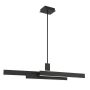 Plafonlámpa Cameno QN-CAMENO-LP-BK 3000K 74W 1x74W/LED 4700lm a Quintiesse-tól