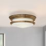 Süllyesztett mennyezeti lámpa HADRIAN QN-HADRIAN-FS-BR-OPAL 2x40W/E27 IP44 a Quintiesse-tól