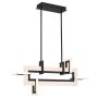 Plafonlámpa Inizio QN-INIZIO-LP-S-BK 3000K 46W 1x46W/LED 2086lm a Quintiesse-tól