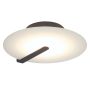 Süllyesztett mennyezeti lámpa Nuvola QN-NUVOLA-F-M-BK 3000K 18W 1x18W/LED 800lm a Quintiesse-tól