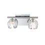 Fali lámpa REGALIA QN-REGALIA2-PC-BATH 3000k 2x3W/G9 600LM IP44 a Quintiesse-tól
