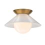 Süllyesztett mennyezeti lámpa Saucer QN-SAUCER-FM-AB-OPAL 40W 1x40W/E27 a Quintiesse-tól