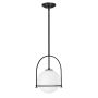 Függőlámpa SOMERSET QN-SOMERSET-P-O-BK 1x60W/E27 a Quintiesse-tól