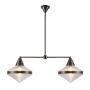 Plafonlámpa Willard QN-WILLARD-LP2-UBZ-PG 60W 2x60W/E27 a Quintiesse-tól
