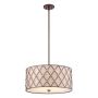 Függőlámpa BROWN LATTICE QZ-BROWN-LATTICE-P-L 4x60W/E27 a Quoizel-tól