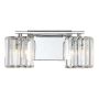 Fali lámpa Divine QZ-DIVINE2-PC-BATH 2x3.5W/G9 IP44 a Quoizel-tól