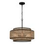 Függőlámpa Teton QZ-TETON-5P-MBK 60W 5x60W/E27 a Quoizel-tól