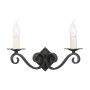 Fali lámpa RECTORY RY2A-BLACK 2x60W/E14 a Elstead Lighting-tól