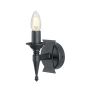 Fali lámpa SAXON SAX1-BLK 1x60W/E14 a Elstead Lighting-tól