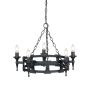 Csillár SAXON SAX5-BLK 5x60W/E14 a Elstead Lighting-tól