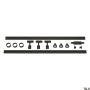 Sínreflektor 1F TRACK SET 143190 3x4.3W/GU10 2956LM IP20 a SLV-tól