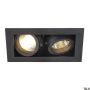 Beépíthető spotlámpa KADUX 115520 2x50W/GU10 IP20 a SLV-tól