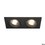 Beépíthető spotlámpa NEW TRIA 113492 2x50W/GU10 IP20 a SLV-tól