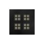 LED panel PAVANNO 1010715 3000K/4000K/5000K 22W 4x22W/LED 3403lm|6238 a SLV-tól