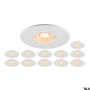 Beépíthető spotlámpa UNIVERSAL DOWNLIGHT 1007272 2700K|3000K|4000K|6500K 8W 1x8W/LED 560lm|610lm|680lm|640lm a SLV-tól
