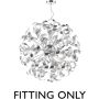 Függeszték Swash SWA1250-SP 12x25w/g9 a Dar Lighting-tól