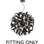 Függeszték Swash SWA1322-SP 9x40w/g9 a Dar Lighting-tól