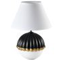Asztali lámpa PRALINES T01275BK 1x40W/E27 a Cosmolight-tól
