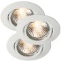Beépíthető spotlámpa TRITON 54540101 3x35W/GU10 IP23 a Nordlux-tól