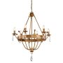 Csillár WINDSOR WINDSOR6-GOLD 6x60W/E14 a Elstead Lighting-tól
