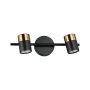 Fali lámpa Elice WL-58892-2-BK-BRO 35W 2x35W/GU10 a Italux-tól
