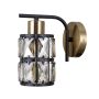 Fali lámpa Menfi WL-44236-1-BK-GD 1x40W/E27 IP20 a Italux-tól