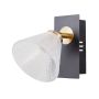 Fali lámpa Orella WL-34393-1-BK-HBR 3000K 4W 1x4W/LED 197lm a Italux-tól
