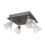 Spotlámpa Orella WL-34393-4S-BK-HBR 3000K 16W 4x16W/LED 788lm a Italux-tól