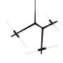 Függőlámpa CANDELABR XCP8053-6.BLACK 5x3,5W/G9 IP20 a King Home-tól