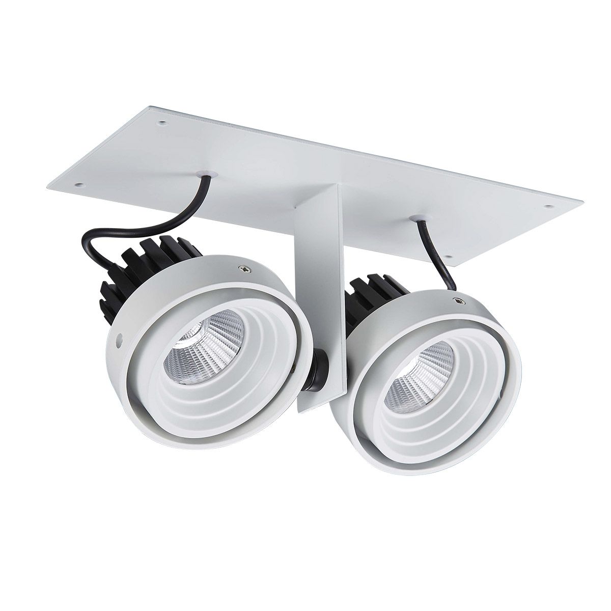 PATRIZIO-GL7118-2/2X12W 3000K WH+BL-Italux-119389