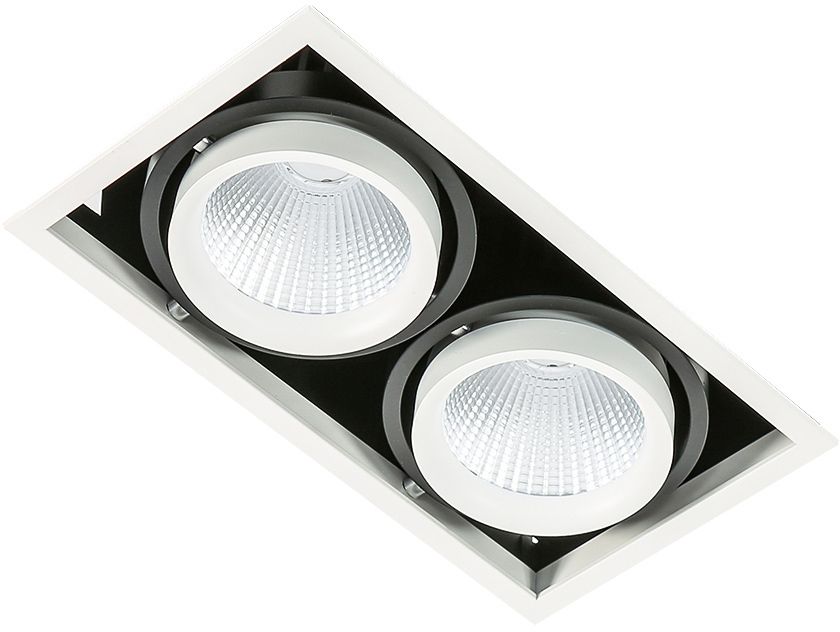 VERTICO-GL7108-2/2X18W 4000K WH+BL-Italux-119479