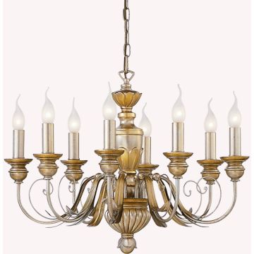 Csillár FIRENZE 020839 8x40W/E14 ip20 a Ideal Lux-tól