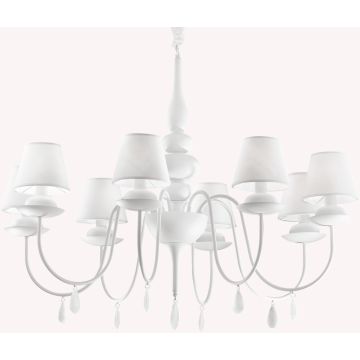 Csillár BLANCHE 035574 8x40W/E14 ip20 a Ideal Lux-tól