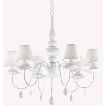 Csillár BLANCHE 035581 6x40W/E14 ip20 a Ideal Lux-tól