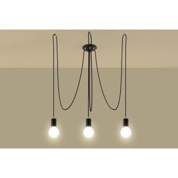 Függőlámpa EDISON SL.0370 3x60W/E27 a Sollux-tól